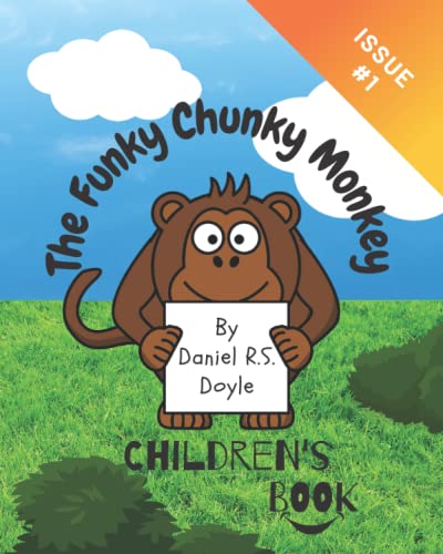 Funky Chunky Monkey : Children's Read along Monkey Book, Early Learning Kids Book, Monkey Books for Children, 8x10 Picture Book