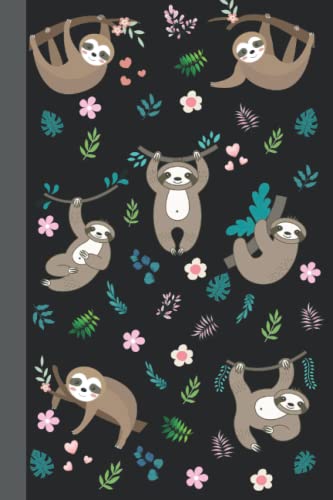 Sloth Notebook: Cute Sloth Notebook Journal 120 Page (Composition Book)