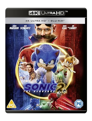 Sonic The Hedgehog 2 4K UHD [Blu-ray] [Region A & B & C]