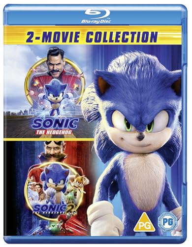 Sonic the Hedgehog 2-Movie Collection [Blu-ray] [Region A & B & C]