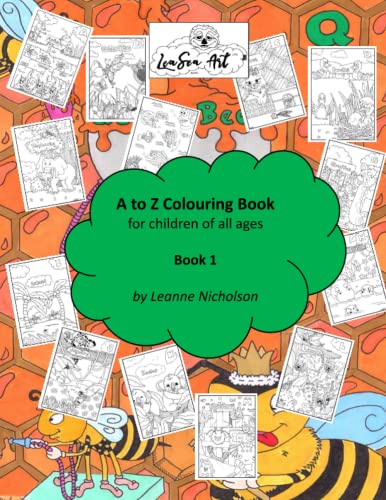 A to Z Colouring Book: for children of all ages
