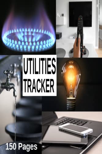 UTILITIES TRACKER. MONITOR YOUR HOUSEHOLD BILLS. WEEKLY/MONTHLY UTILITY LOGBOOK. TRACK COMPANY NAMES,PASSWORDS, CUSTOMER SERVICE & URL INVENTORY JOURNAL. 6X9 150 PAGES