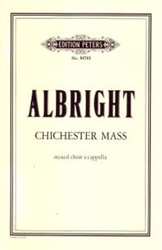 Allbright: Chichester Mass (Mixed Voice Choir) (EP66795): Choral Octavo (Edition Peters)