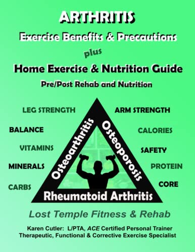 Arthritis: Exercise Benefits and Precautions: Lost Temple Fitness: Home Exercise & Nutrition Guide - Pre/Post Rehab