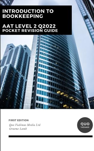 Introduction to Bookkeeping - Pocket Revision Guide