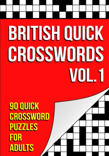 British Quick Crosswords: 90 Crossword Puzzles for Adults