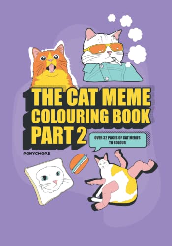 The Cat Meme Coloring Book Part 2
