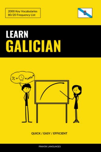 Learn Galician - Quick / Easy / Efficient: 2000 Key Vocabularies