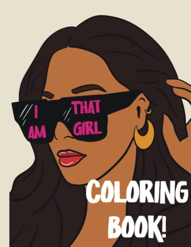 I am that girl coloring book