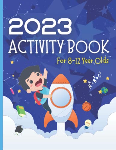 Activity Book For 8-12 Year Olds: Mixed Fun and Challenging Puzzle Book Including Word search, Sudoku, Word scramble, Crosswords, Coloring Pages, Mazes, Trivia, Draw, and More