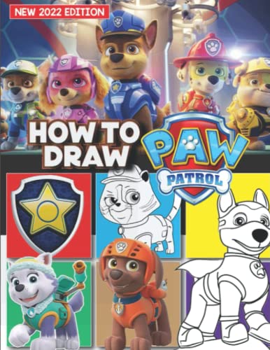 how to draw for kids: (NEW 2022 Edition) Learn to Draw 30+ Cartoon Characters Step-By-Step for Children and All Fans. Great Gift for Beginners, Birthday, All Holiday (Draw & Enjoy)
