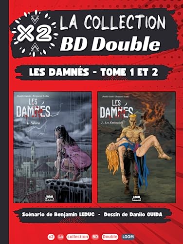 BD Double : Les Damnés Tome 1 + Les Damnés Tome 2: BD Fantastique Ado et Adulte (X2 La Collection BD Double)