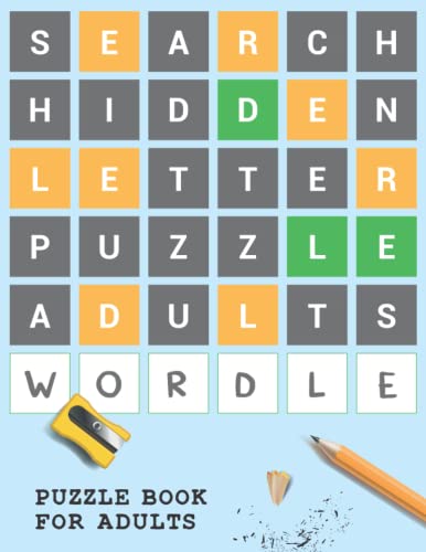 Wordle Puzzle Book for Adults