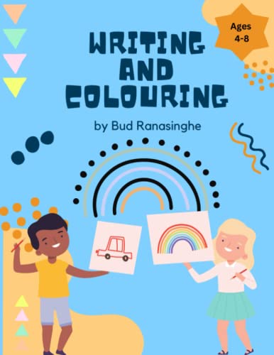 Writing and Colouring Book
