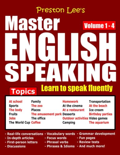 Preston Lee's Master English Speaking - Volume 1 - 4