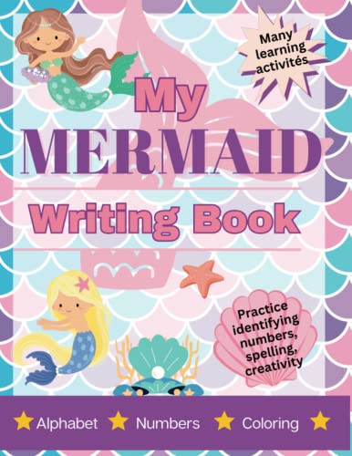 My Mermaid Writing Book: Handwriting Practice Workbook