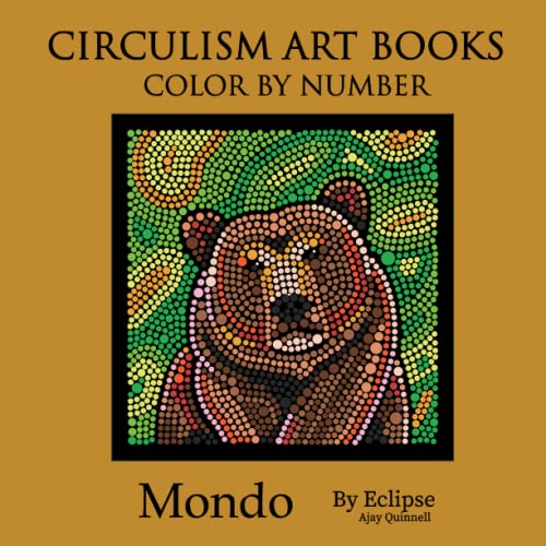 Mondo - Color By Number Circulism Book : Superior paper edition