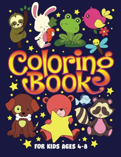 Coloring Book for Kids Ages 4-8