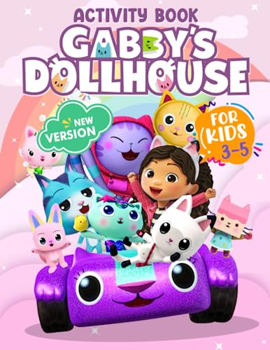 Magical Doll Activity Book For Kids Ages 3-5: Kindergarten, Preschool Activity Book, Learn To Cut Lines, Shapes, Puzzles, Mazes, Coloring, Dot To Dot, And More!