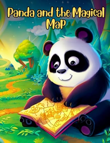 Panda and the Magical Map : Short Story for Kids about Panda, Perseverance and Self-Confidence I Adventure Story Book for Kids about Panda I Gift for Kids