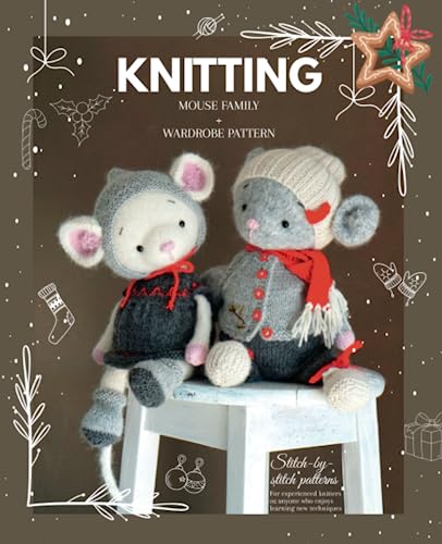 Knitted animal toys - The Mouse Family
