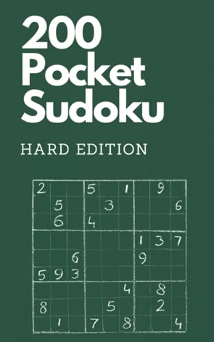 200 Pocket Sudoku: Hard Edition