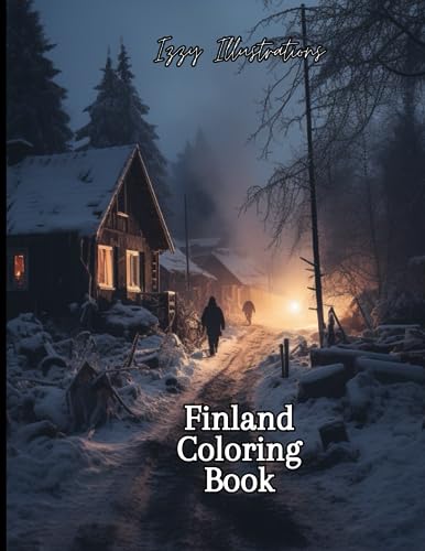 Finland Coloring Book: Discovering Finland