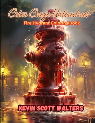 Color Craze Unleashed: Fire Hydrant Coloring Book: Elevate Your Coloring Experience with Funky Hydrants and Vibrant Artistry