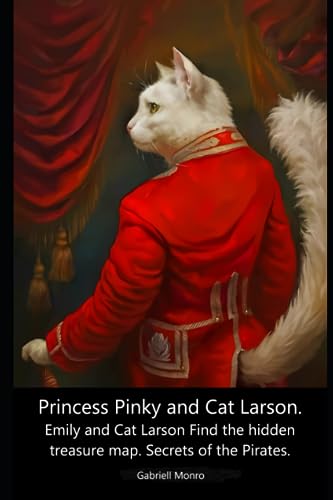Princess Pinky and Cat Larson. Emily and Cat Larson Find the hidden treasure map. Secrets of the Pirates.