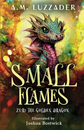 Small Flames Zuri the Golden Dragon