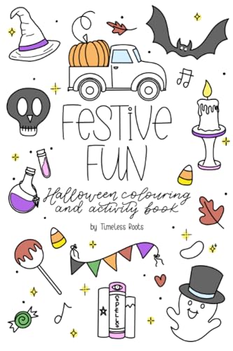 Festive Fun: Halloween Colouring and Activity