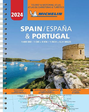 Michelin Spain & Portugal Road Atlas 2024