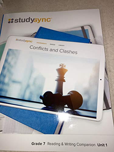 Studysync Core Ela Grade 7, Reading and Writing Companion, Unit 1
