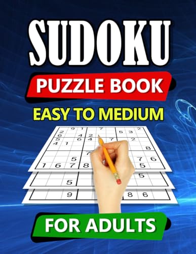 Sudoku Puzzle Book Easy to Medium: 700 Sudoku Puzzles for Adults from Easy to Medium with Solutions (Variety Sudoku Books: Endless Puzzle Fun)