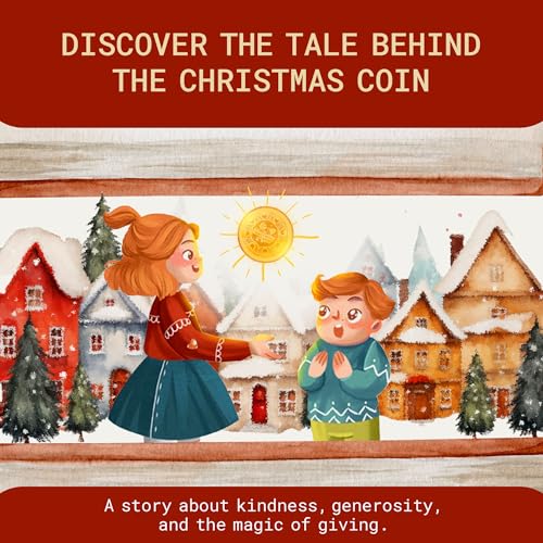 Antsy Labs The Carol of the Coin - North Pole Delivery, Illustrated Christmas Book for Kids, Children's Books and Gifts for the Holidays, Christmas Stories for Sleepytime, Hardcover