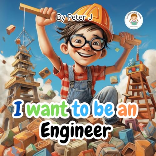 I want to be an Engineer: A Kids' book 3 - 12 years old