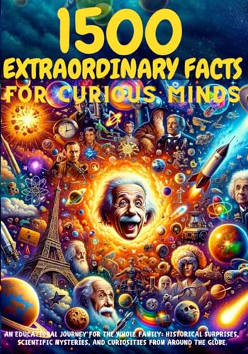 1500 EXTRAORDINARY FACTS FOR CURIOUS MINDS - An Educational Journey for the Whole Family: Historical Surprises, Scientific Mysteries, and Curiosities from Around the World. Fun facts for kids