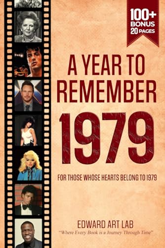 A Year to Remember 1979 Book: The Year You Were Born, Perfect for birthday gift, Anniversaries, Special days. Explore historical events through ... Where History Comes Alive for Time Traveler)
