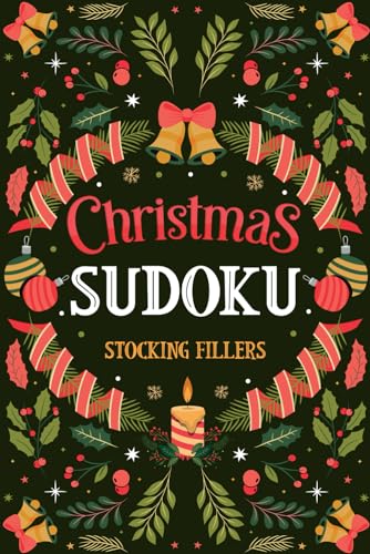 Stocking Fillers for Adults: Christmas Sudoku : Easy Medium and Hard Puzzles: Holiday Activity Book for Adults