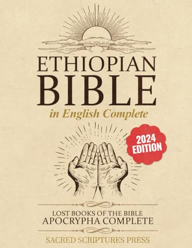 Scriptures Press Ethiopian Bible in English Complete: Lost Books of the Bible. Apocrypha ...