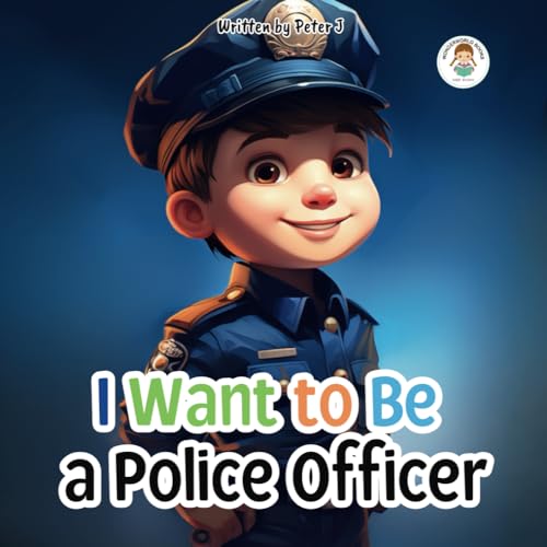 I want to be a Police Officer: Illustrated book for kids - Learning and Reading.