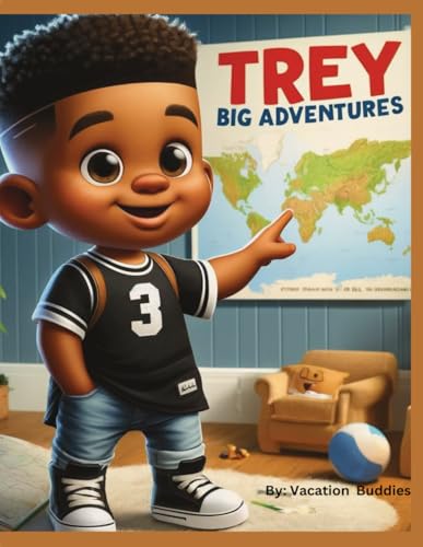 TREY BIG ADVENTURES: Children's Coloring Book